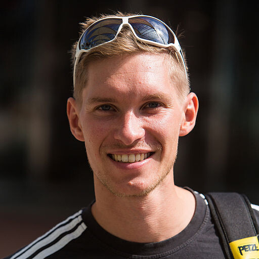 Ein Porträt eines Mannes namens Lukas Irmler