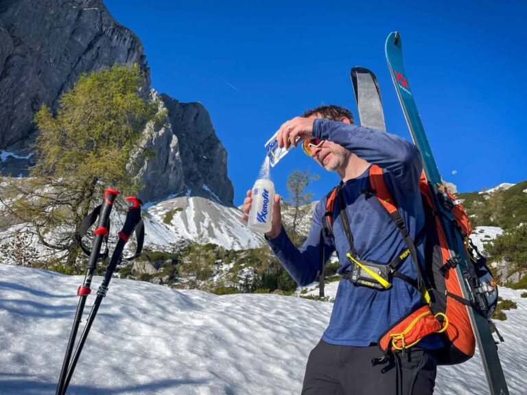 Person beim Outdoorsport