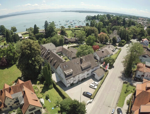 Verwaltungsgebäude in der Midgardstraße