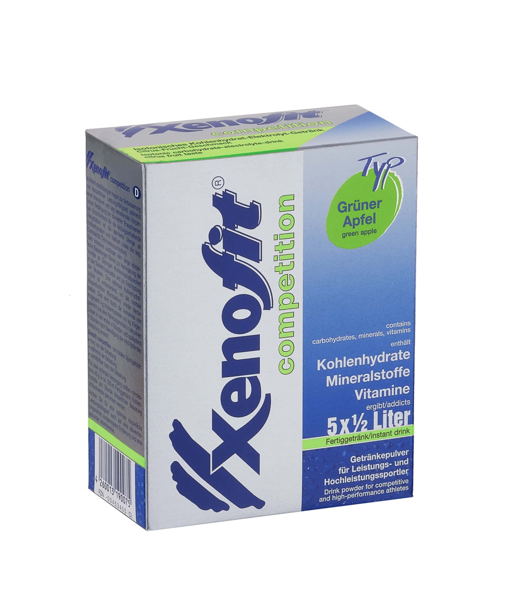 Pack of Xenofit Competition Green Apple Protein Drink