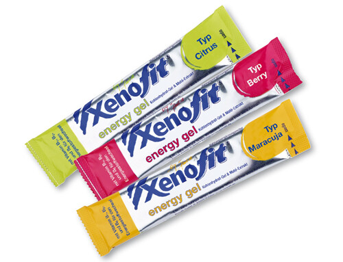 Drei Packungen Xenofit Energy Gel