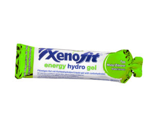 Xenofit Energy Hydro Gel in a 60 ml pack with Mate and Lemon flavor