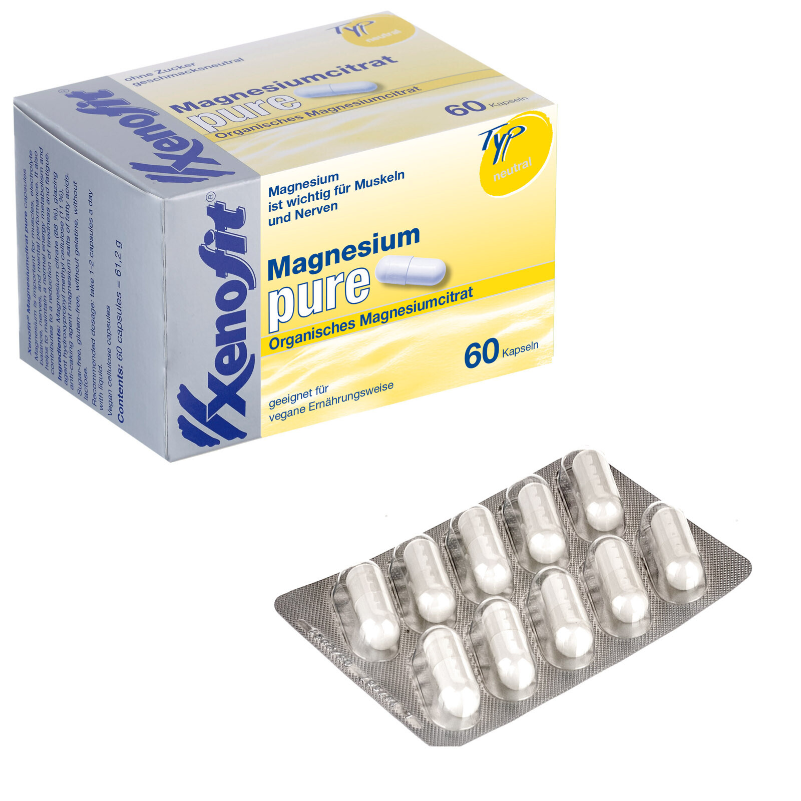 Verpackung von Xenofit Magnesium