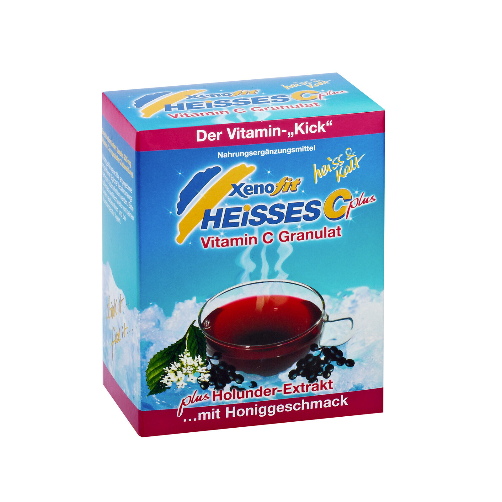 Verpackung von Heiรes C Plus Vitamin C Granulat