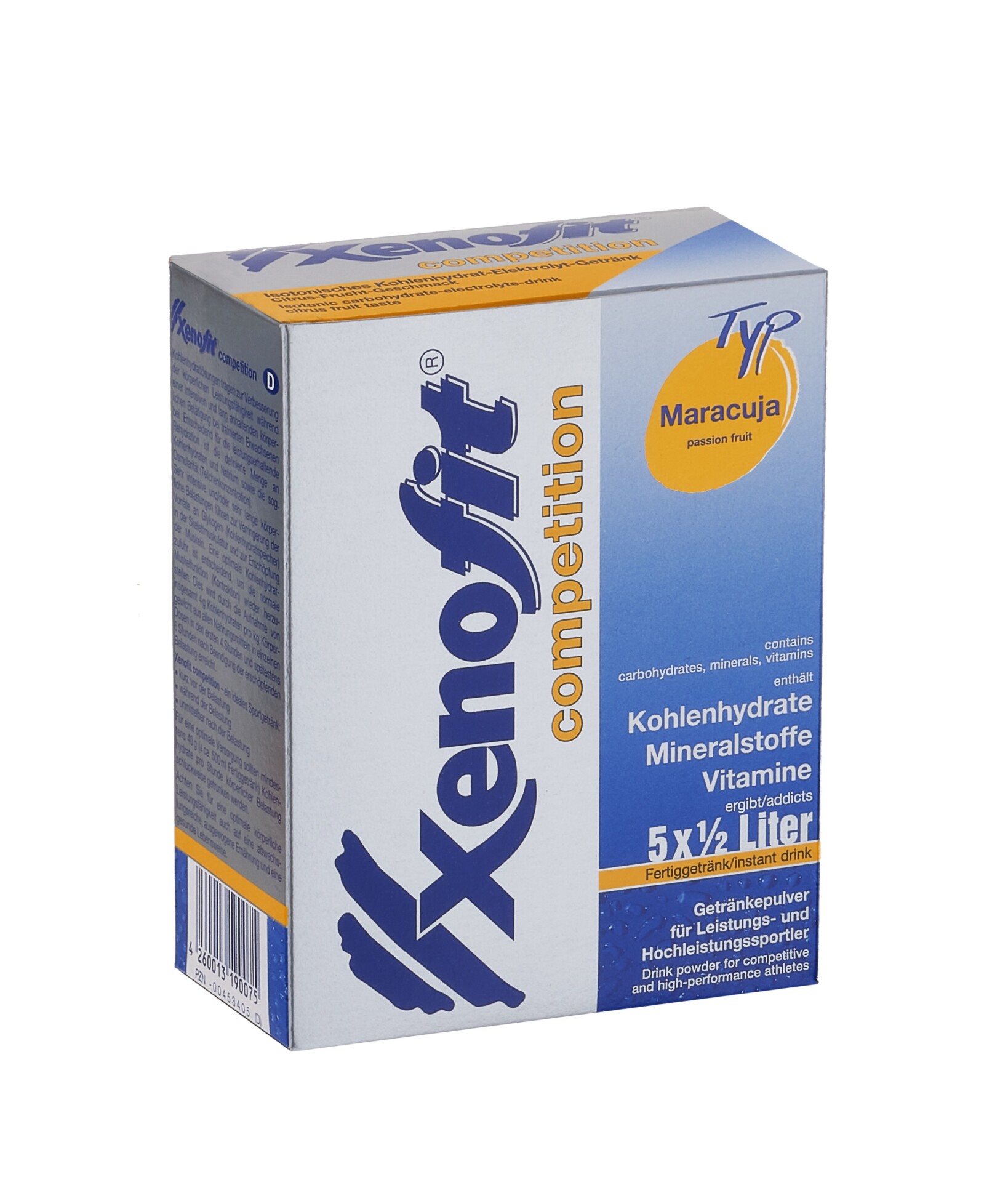 Packung Xenofit Competition Getrรคnkepulver