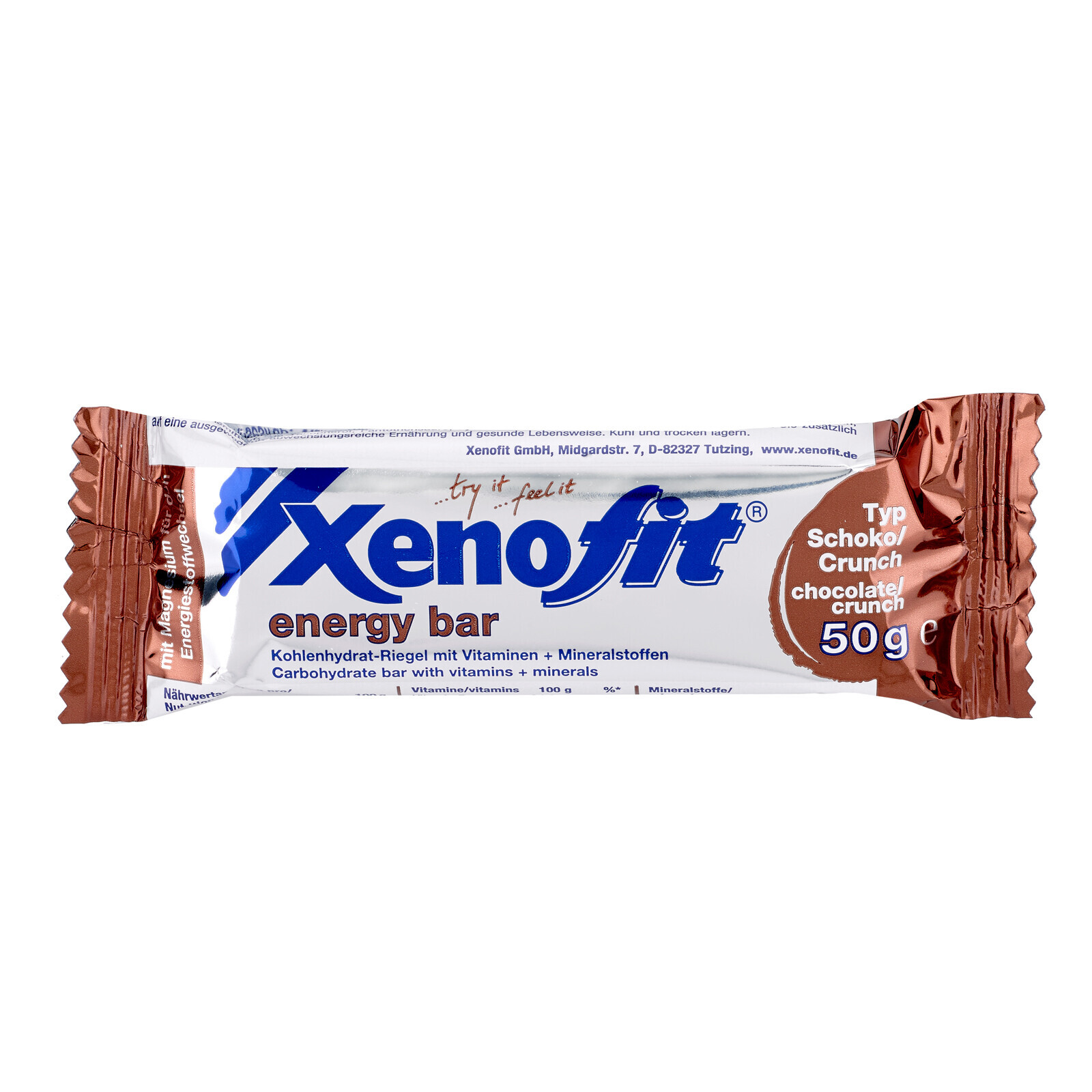 Xenofit Energieriegel verpackt